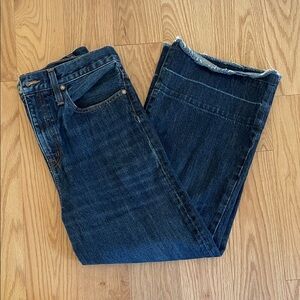 J. Crew Women's Point Sur Dark Denim Blue Jeans Size 30